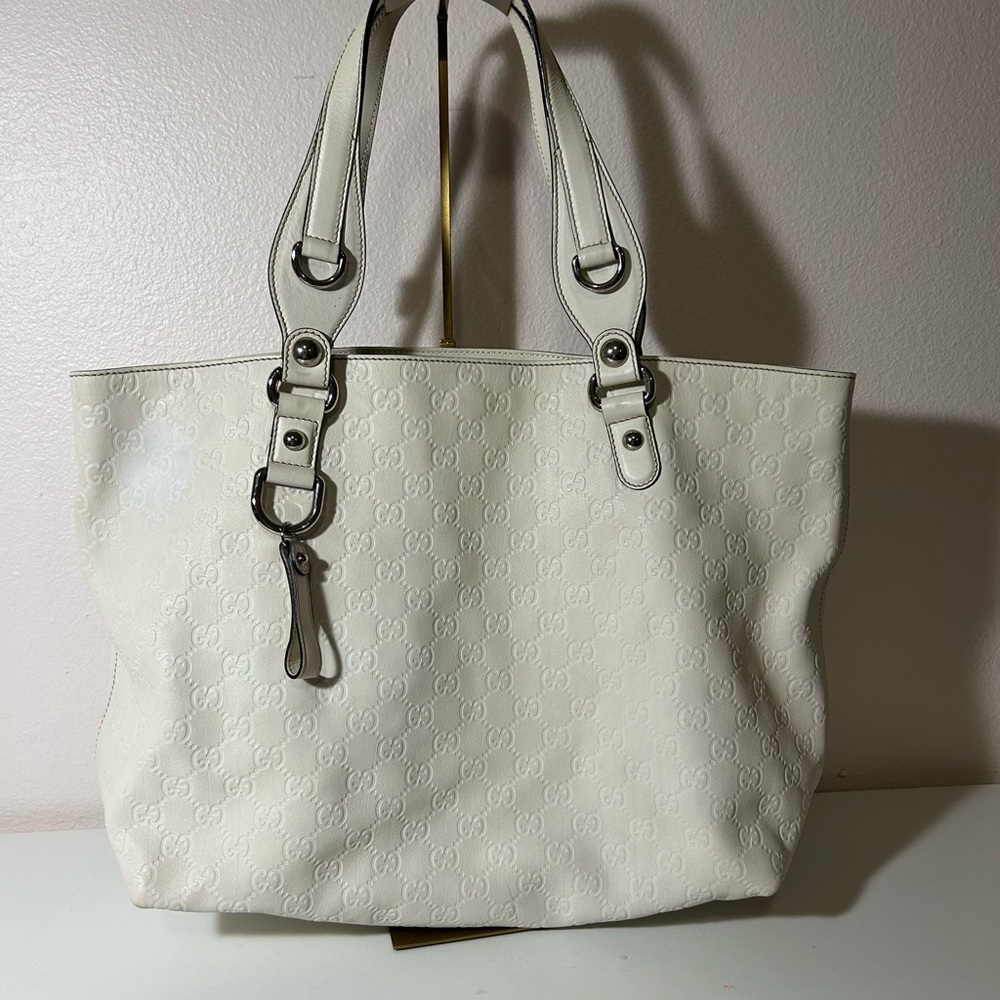 ❌❌❌SOLD❌❌❌Rare Gucci vintage white tote bag